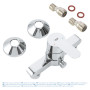 Mitigeur de douche Grohe BauEdge  chromé, avec clapet anti-retour