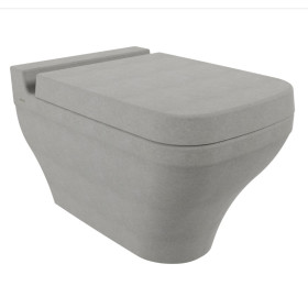 Bocchi SCALA gris mat avec abbattant