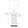 wirquin bonde de lavabo quick-clac