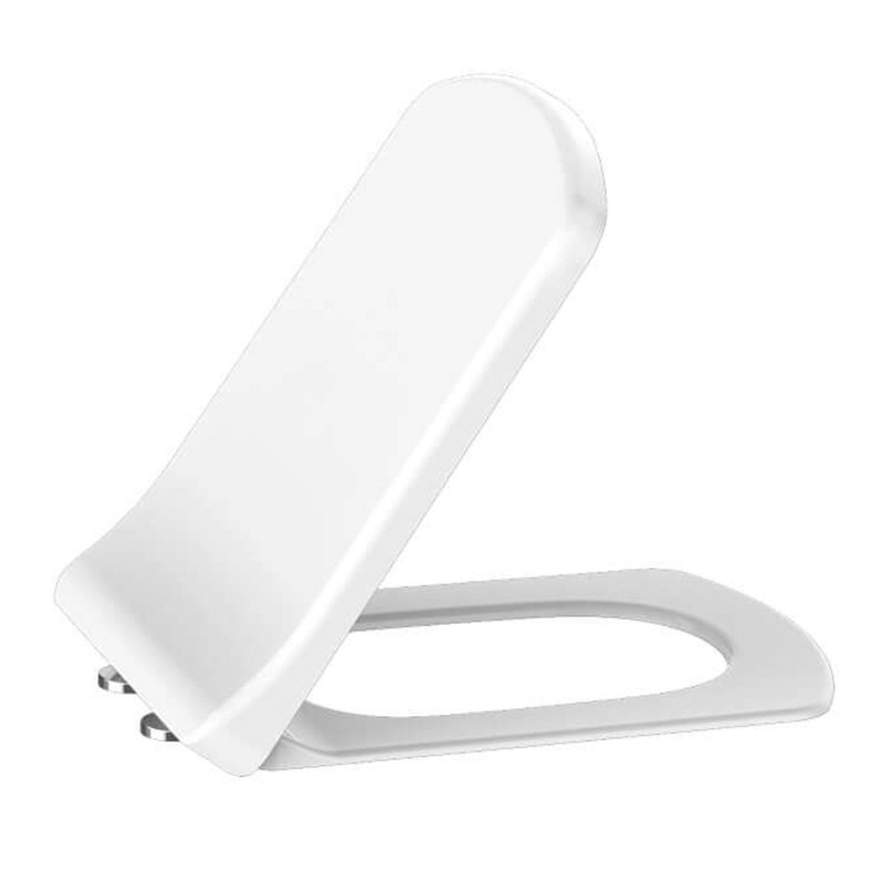 Ramm Siège De Toilette Duroplast Antibactérien - Compatible Allia Paris Exclusive Avec Soft Close Pour Cuvette 52 Cm