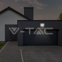 V-TAC Projecteur à capteur LED 50W SAMSUNG Fonction de coupure de puce Corps blanc 6400K