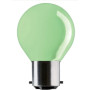 Lampe couleur B22 General Electric Vert 15W