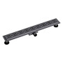 ALONI CANIVEAU DE DOUCHE INOX (90CM) - GRIS BRONZE