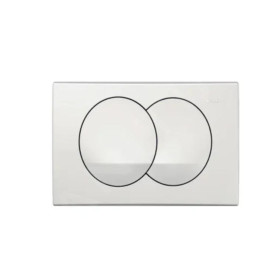 Geberit Delta - Plaque de déclenchement, blanc 115.100.11.5