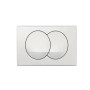 Geberit Delta - Plaque de déclenchement, blanc 115.100.11.5