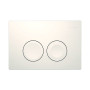 Plaque de poussée Geberit Delta 25 pour double chasse blanc