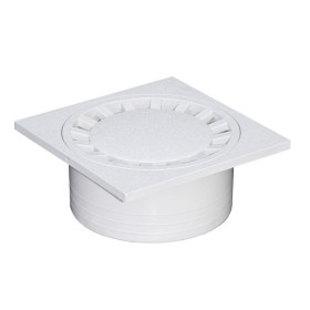 Siphon de cour PVC sortie Ø100 FIRST 250x250 - Gris