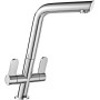 FRANKE MITIGEUR D'ÉVIER MONOBLOC EN ACIER