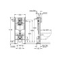 RAPID SL PROJECT BÂTI SUPPORT POUR WC, 1.13 M