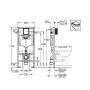 Grohe Rapid SL pour WC Suspendu