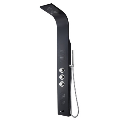 COLONNE DE DOUCHE THERMOSTATIQUE NOIR