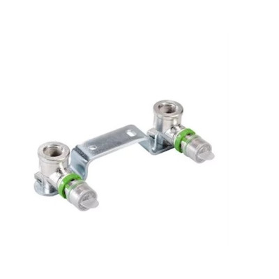 SUPPORT MURAL DE 2 APPLIQUES À SERTIR 7507W2012 20X2-1/2-IA - H1 150 MM