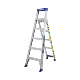 Échelle simple ou double WERNER Leansafe X3 2 x 5 échelons hauteur de travail 3,7 m