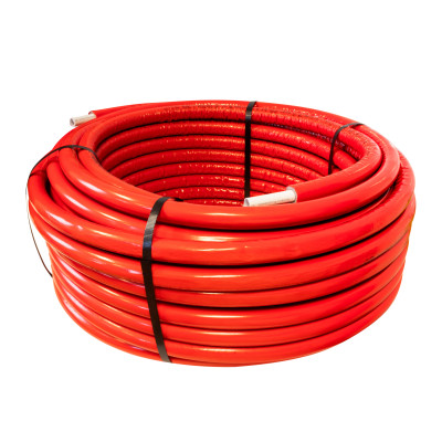 TUBES MULTI-COUCHE ISOLE 6MM -16X2-50M - ROUGE