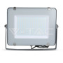 Projecteur LED 200 W SMD Samsung Chip Slim Corps gris 4 000 K