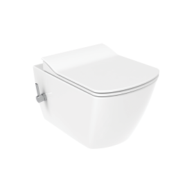 WC suspendu élégant Creavit robinet intégré