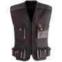 KAPRIOL Gilet Multi Poches Smart Noir-Gris