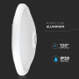 Plafonnier LED V-TAC 12W  Détecteur de mouvement intégré – IP20 – Pour usage intérieur