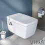 VitrA Metropole - Pack WC lavant sans bride blanc avec VitrAhygiene