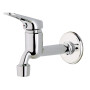 ROBINET MURAL EAU FROIDE 1/2 - CHROME