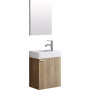 ALONI MEUBLE WC SET COMPLET - BRUN