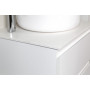 Meuble ALONI ARMOIRE BAS 'SALLY' (80CM) - BLANC BRILLANT
