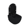 CREAVIT RIMOFF WC SUSPENDU AVEC BIDET EAU CHAUDE/FROIDE - NOIR MAT