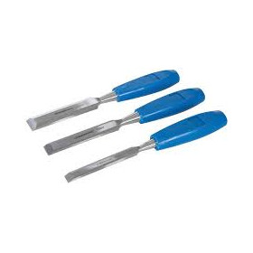 SILVERLINE jeu de 3 ciseaux à bois