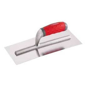 truelle de plâtrier courbe