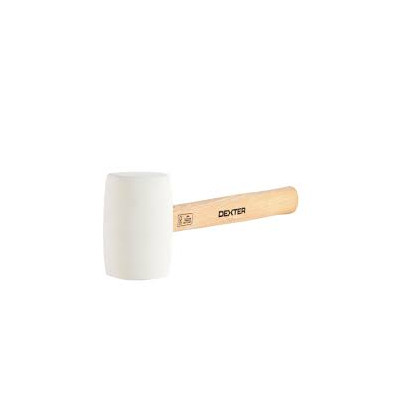 Maillet de carreleur caoutchouc noir, 0,45 kg DEXTER